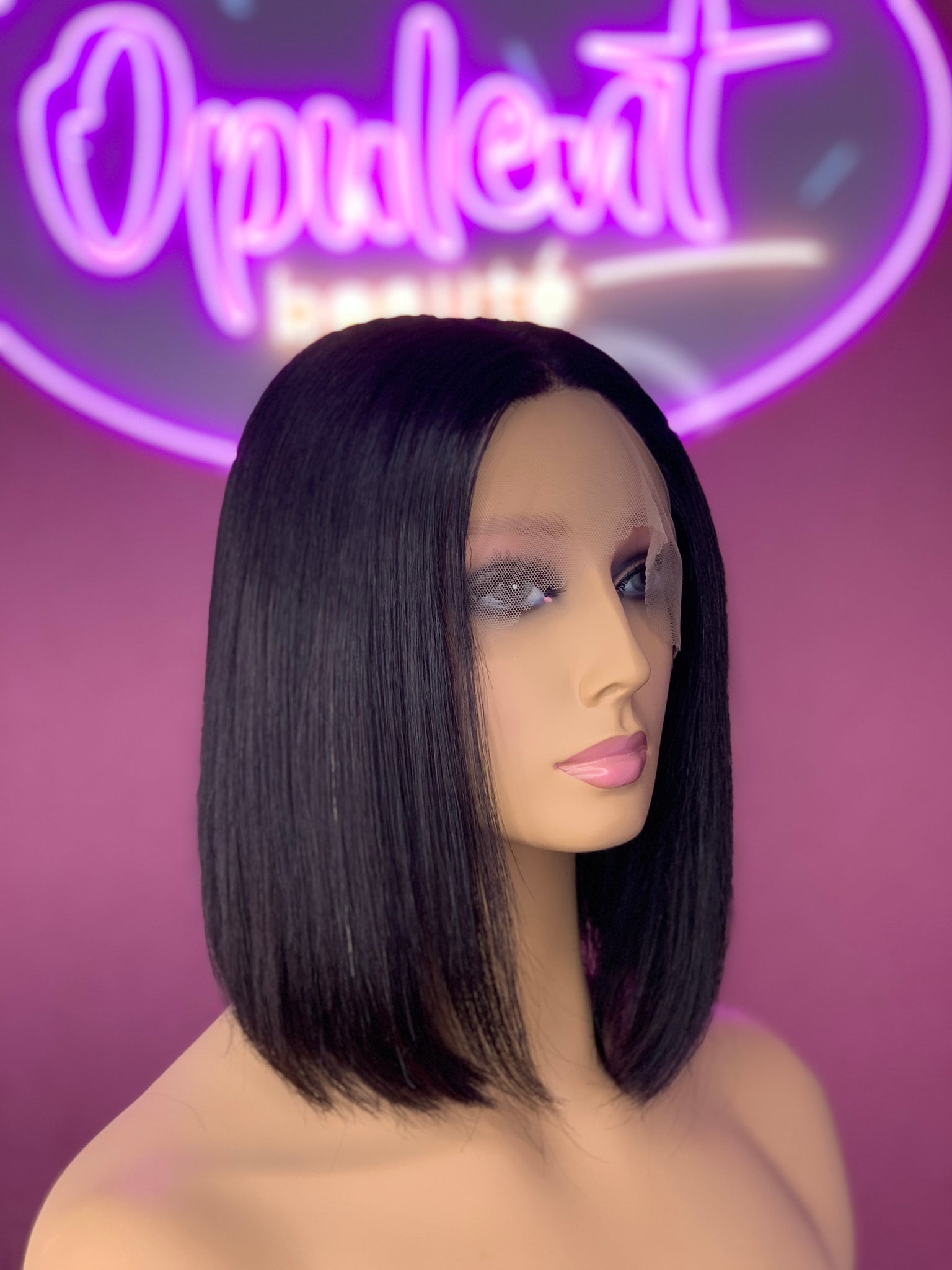 Frontal T Part Straight  Bob wig