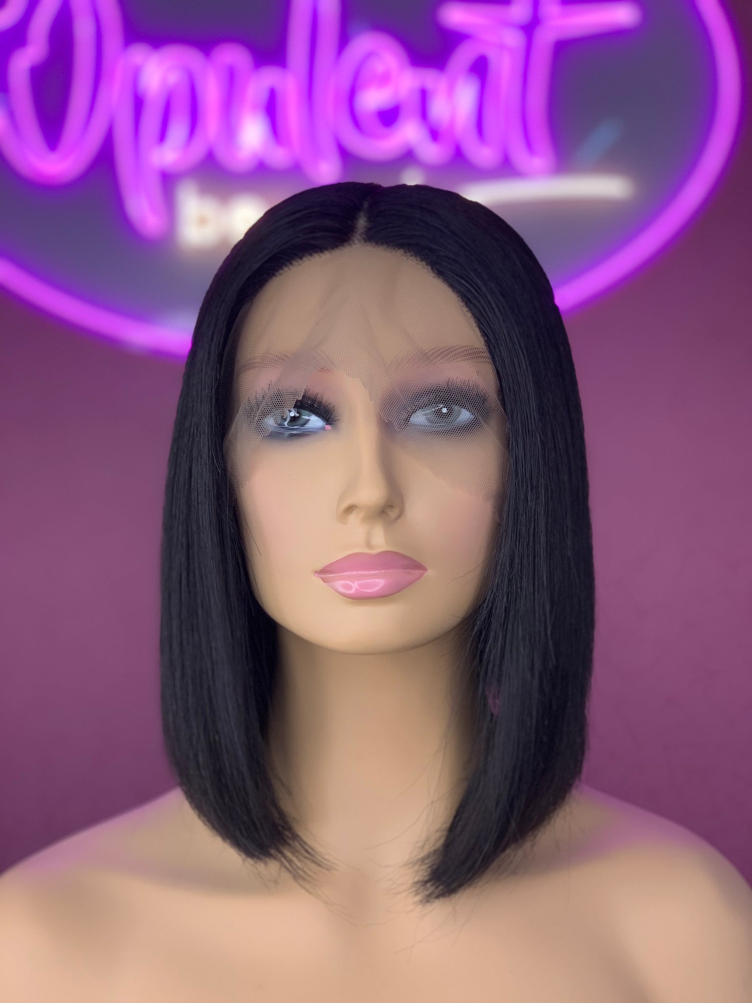 Frontal T Part Straight  Bob wig