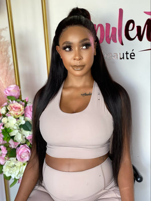 Straight Frontal Wig