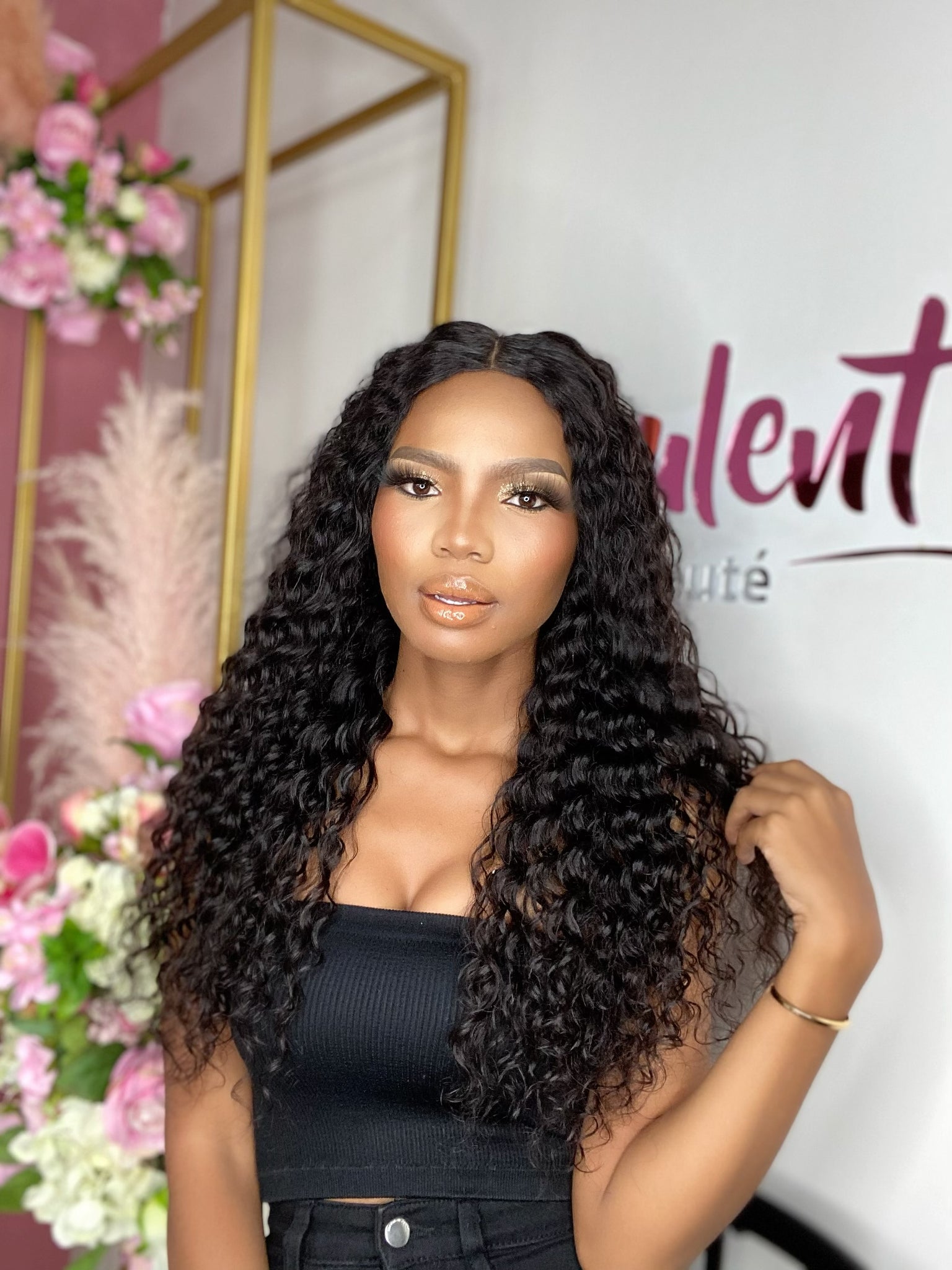 Nona HD Deep Curly 26 inch  wig