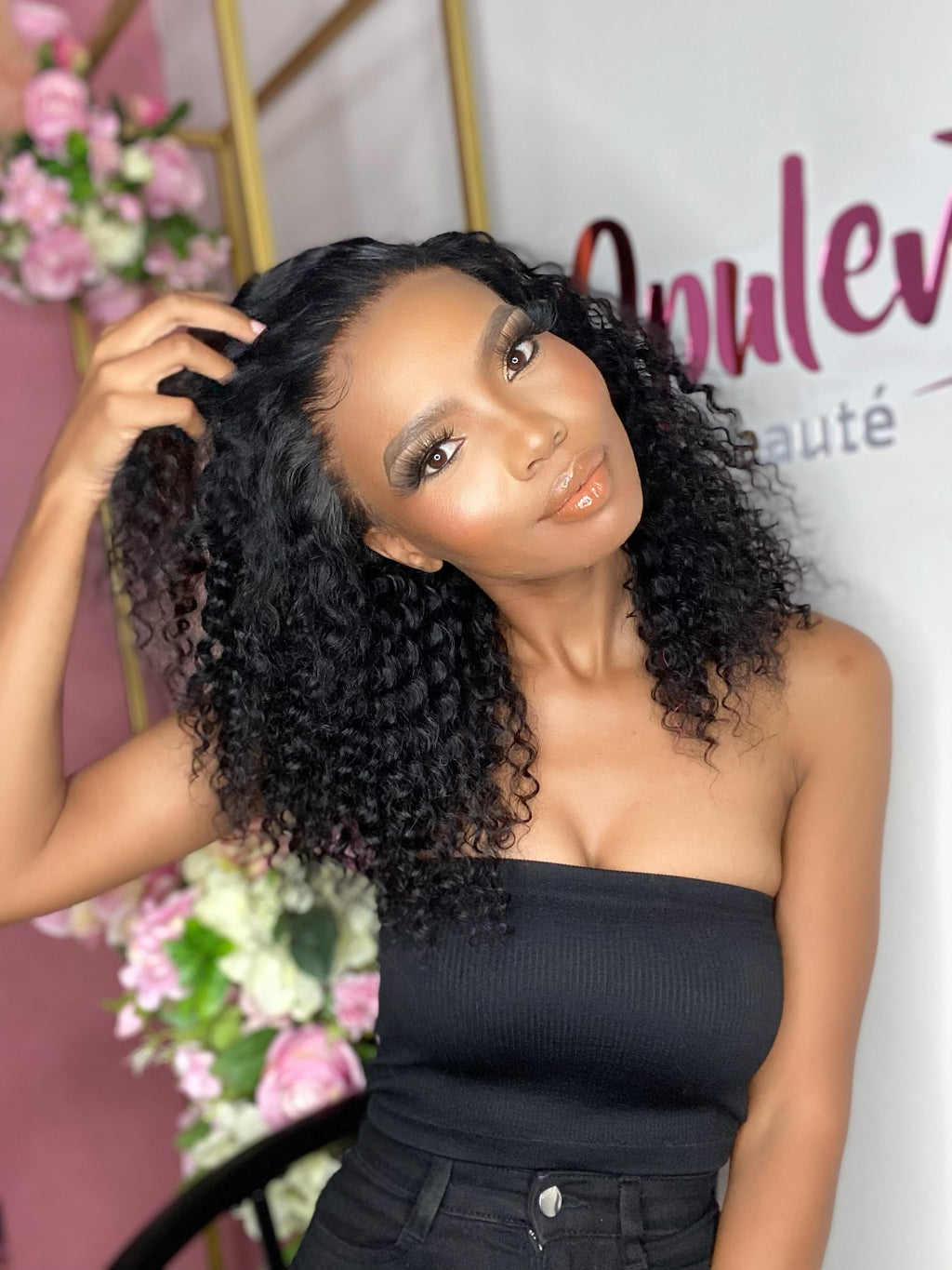 Malaysian Curly frontal