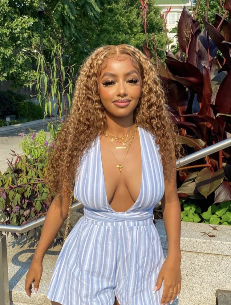 Sasha Full Frontal highlight wig unit